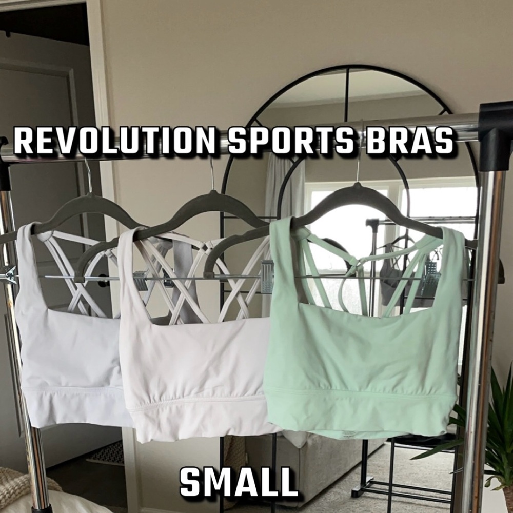 Bundle of revolution sports bras!